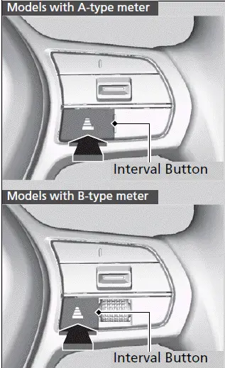 To Set or Change Following-interval | Honda Pilot 2023