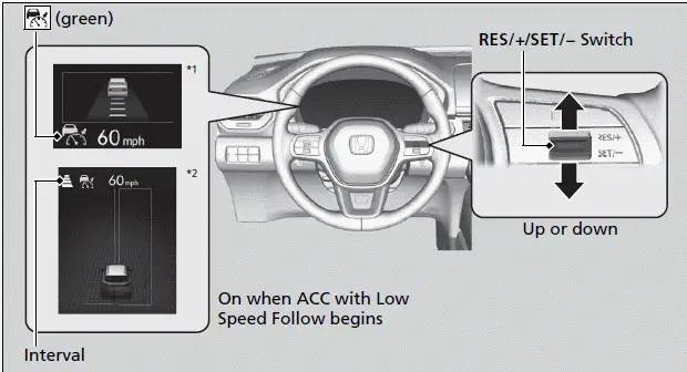 To Set the Vehicle Speed | Honda Pilot 2023