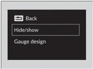 Arrange content on the right side area