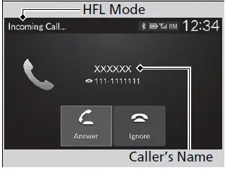 Receiving a Call