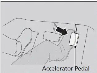 Braking / To release automatically | Honda Pilot 2023