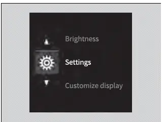 Gauges and Displays / Example of customization settings - Honda Pilot 2023
