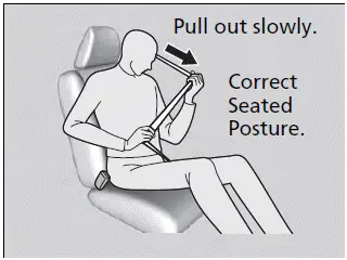 Honda Pilot 2023 - Fastening a Seat Belt