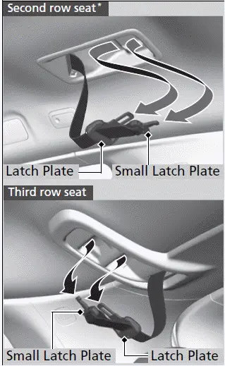 Seat Belt with Detachable Anchor - Honda Pilot 2023