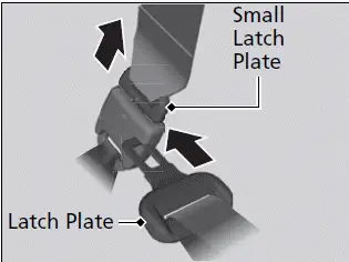 Before using the seat belt - Honda Pilot 2023