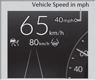 Gauges and Displays / Speedometer - Honda Pilot 2023