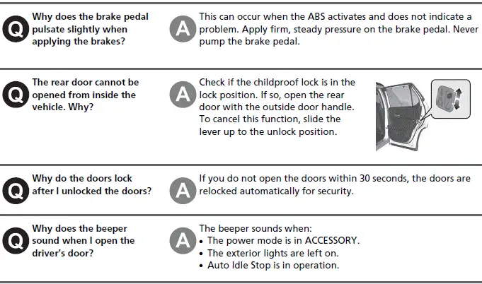 What to Do If (Honda Pilot 2023)