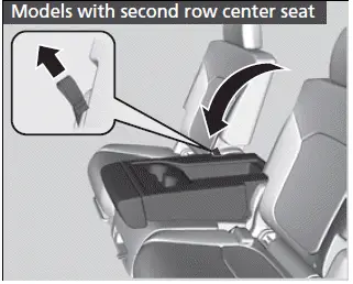 2023 Honda Pilot - Seats / Models without second row center seat