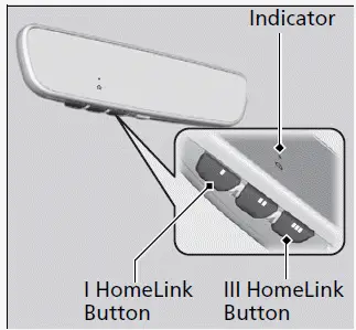 HomeLink Universal Transceiver - 2023-2024 Honda Pilot