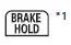 Automatic Brake Hold System Indicator - Honda Pilot 2023