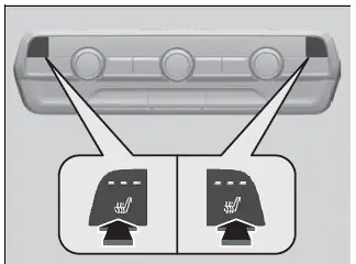 Interior Convenience Items / seat heaters - 2023 Honda Pilot