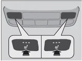 Second Row Outer Seat Heaters - 2023 Honda Pilot