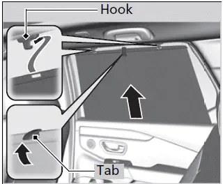 Integrated Sunshades - 2023 Honda Pilot