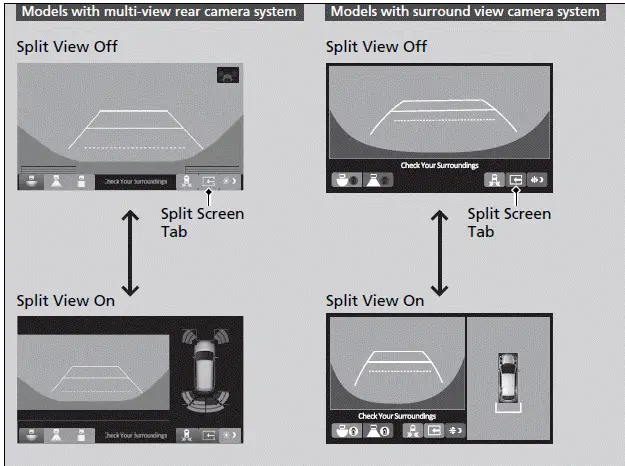 Parking Your Vehicle / Screen Operation | Honda Pilot 2023