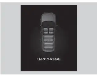 2023 Honda Pilot - Rear Seat Reminder