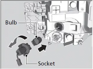 Replacing Light Bulbs (4) - 2023 Honda Pilot