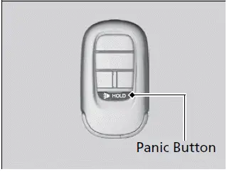 Honda Pilot 2023 - Security System Alarm / Panic Mode