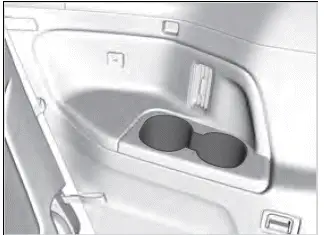 2023 Honda Pilot - Second row seat beverage holders