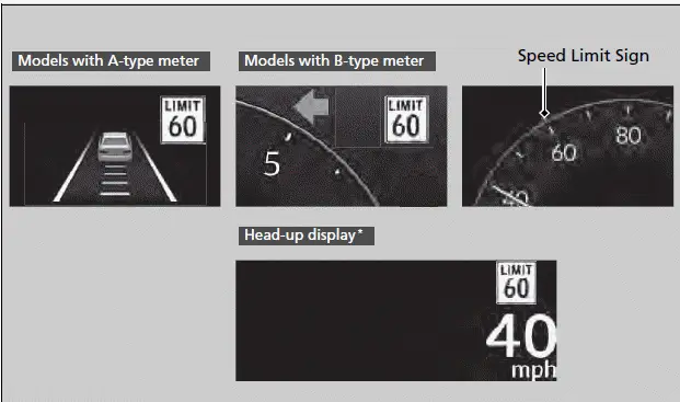 Signs Displayed on the Gauge and Head-up Display | Honda Pilot 2023