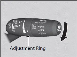 Automatic Intermittent Wipers - Honda Pilot 2023