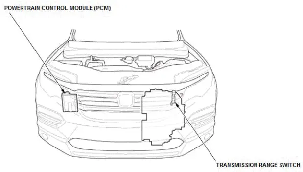 Honda Pilot. Component Location Index Info