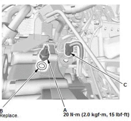 Honda Pilot. Parts Test Info