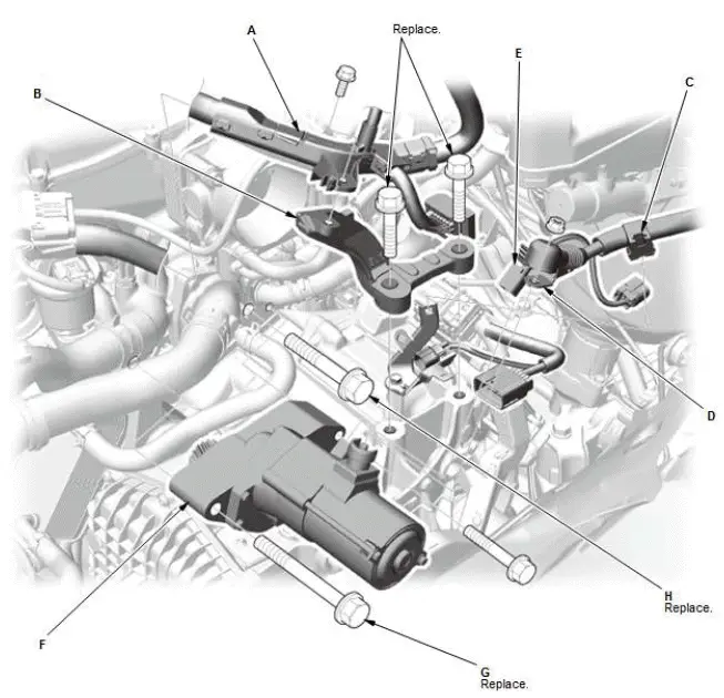 Honda Pilot. Remove, Install, Replace, Check info