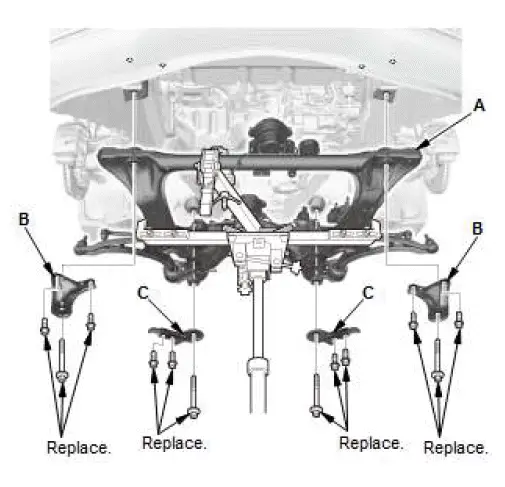 Honda Pilot. Remove, Install, Replace, Check info