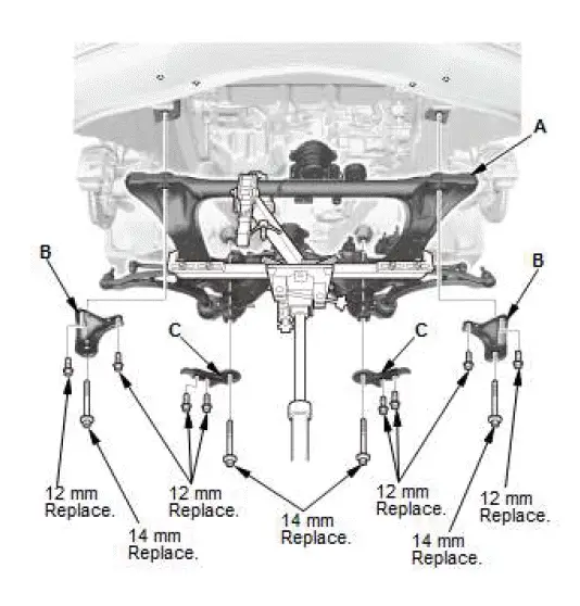 Honda Pilot. Remove, Install, Replace, Check info