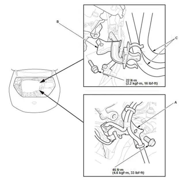 Honda Pilot. Remove, Install, Replace, Check info