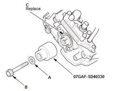 Honda Pilot. Remove, Install, Replace, Check info