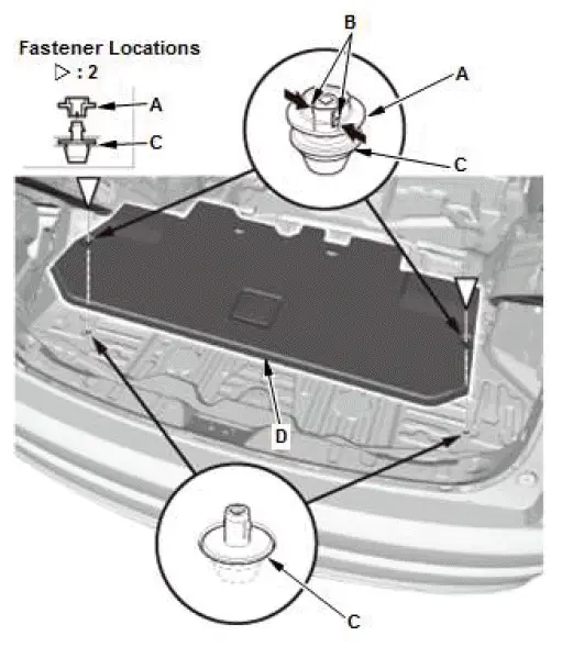 Honda Pilot. Remove, Install, Replace, Check info