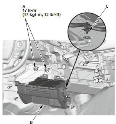 Honda Pilot. Remove, Install, Replace, Check info