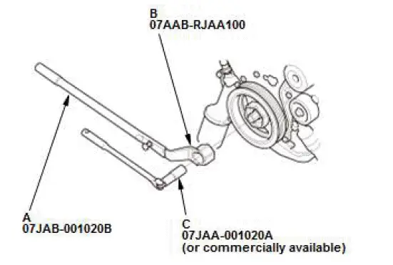 Honda Pilot. Remove, Install, Replace, Check info