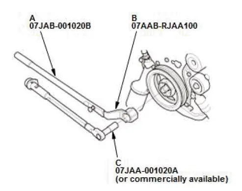 Honda Pilot. Remove, Install, Replace, Check info