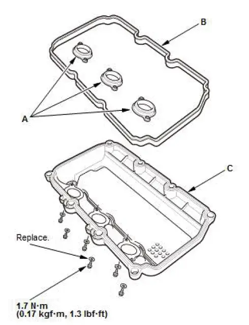 Honda Pilot. Remove, Install, Replace, Check info