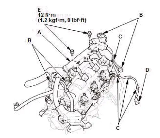 Honda Pilot. Remove, Install, Replace, Check info