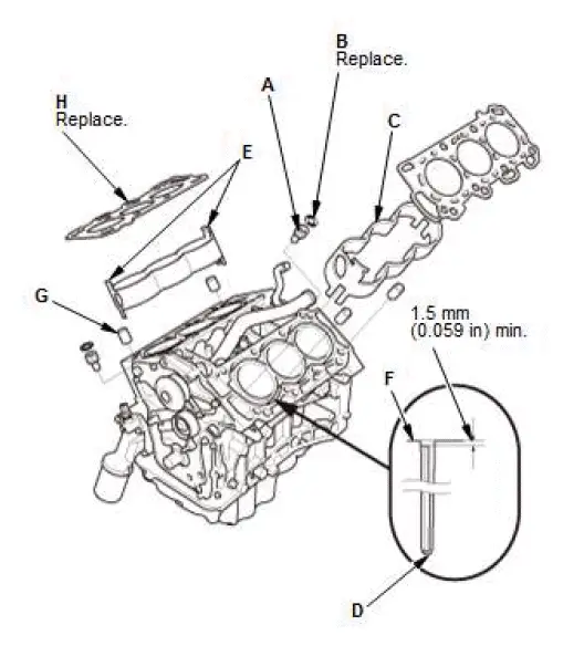 Honda Pilot. Remove, Install, Replace, Check info