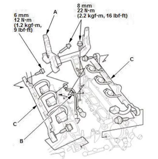 Honda Pilot. Remove, Install, Replace, Check info