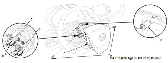 Honda Pilot. Remove, Install, Replace, Check info