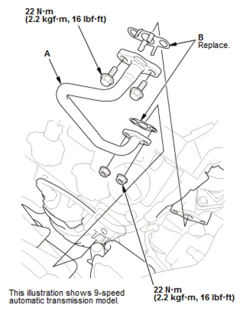 Honda Pilot. Remove, Install, Replace, Check info