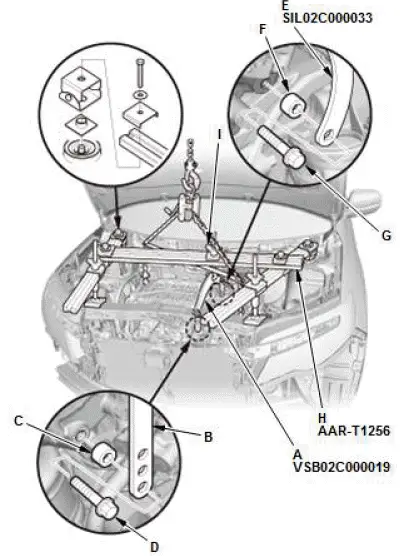 Honda Pilot. Remove, Install, Replace, Check info