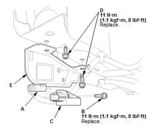 Honda Pilot. Remove, Install, Replace, Check info