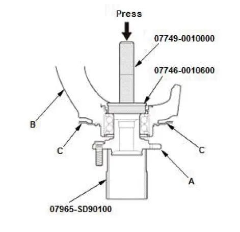 Honda Pilot. Remove, Install, Replace, Check info