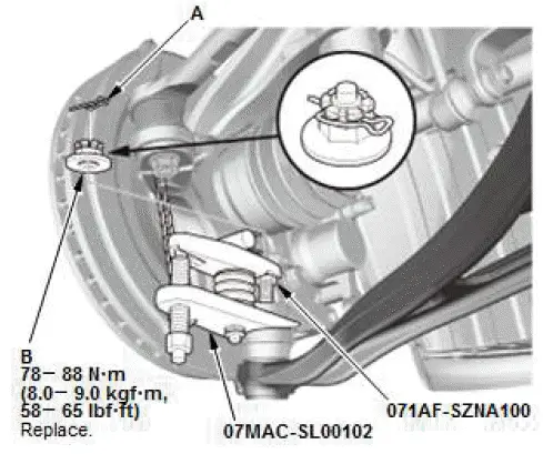 Honda Pilot. Remove, Install, Replace, Check info