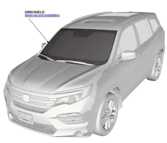 Honda Pilot. Component Location Index Info