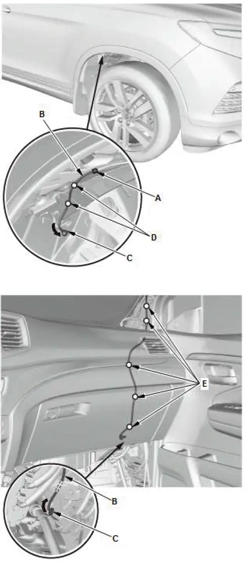 Honda Pilot. Remove, Install, Replace, Check info