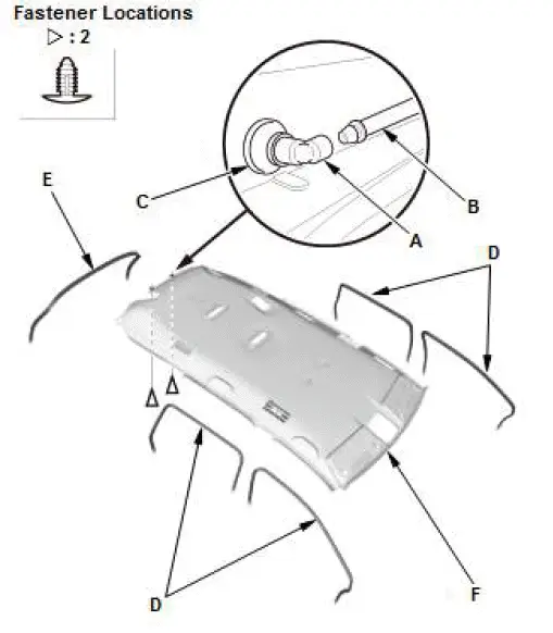 Honda Pilot. Remove, Install, Replace, Check info