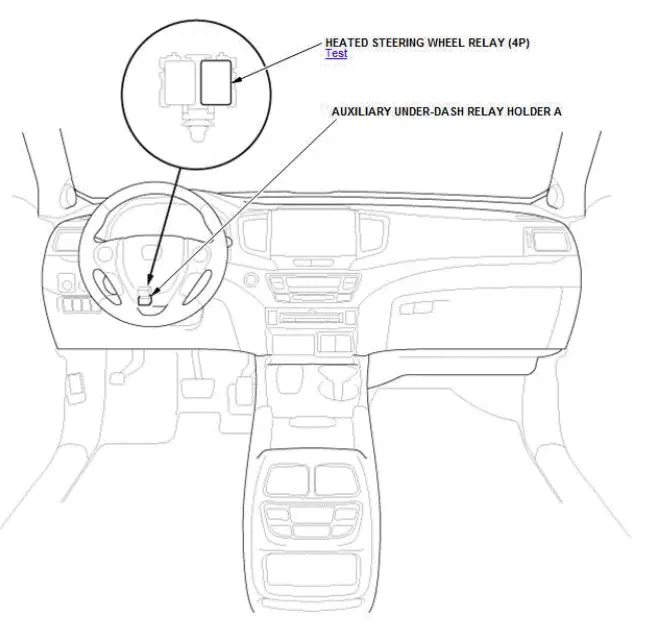 Honda Pilot. Component Location Index Info