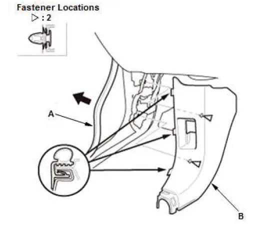 Honda Pilot. Remove, Install, Replace, Check info